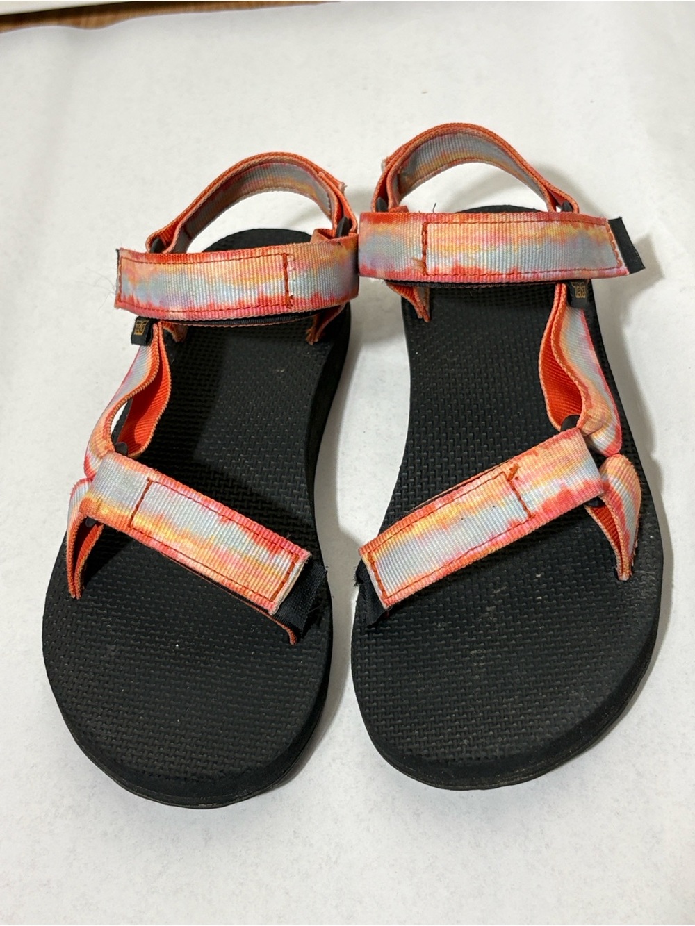 Teva Original Universal Sorbet Red Sandals Womens Size 6
